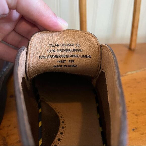 Ralph Lauren Leather Talan Chukka Boots 8D - Picture 9 of 10